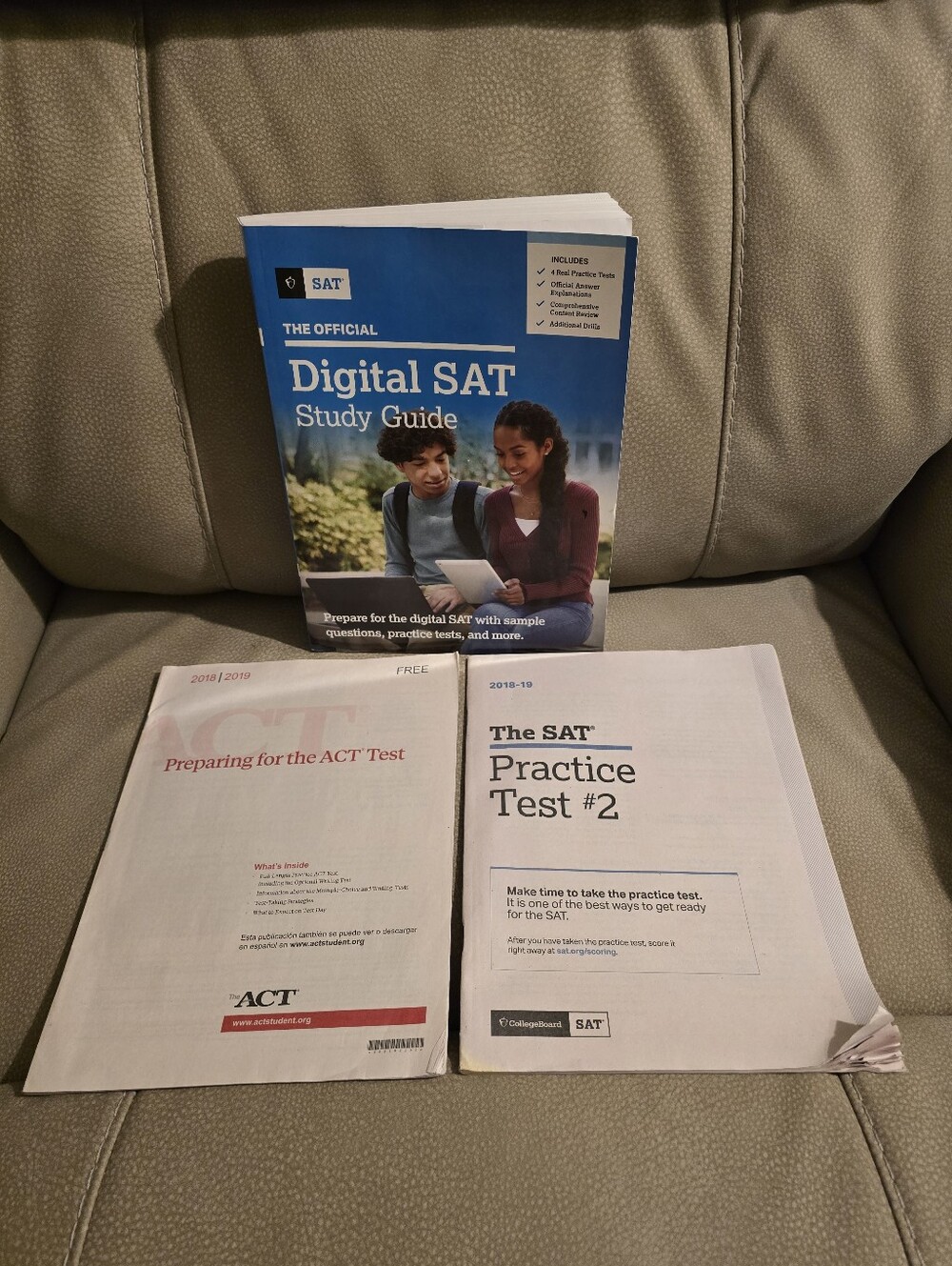 The Official Digital SAT Study Guide - Blue Cover